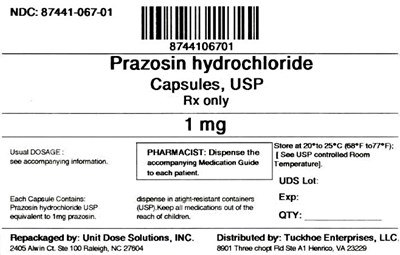 Prazosin HCl 1 mg (8744106701 Prazosin HCl 1 mg)
